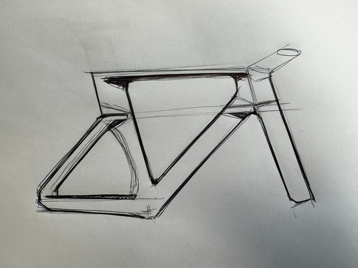 Progressive racing geometry